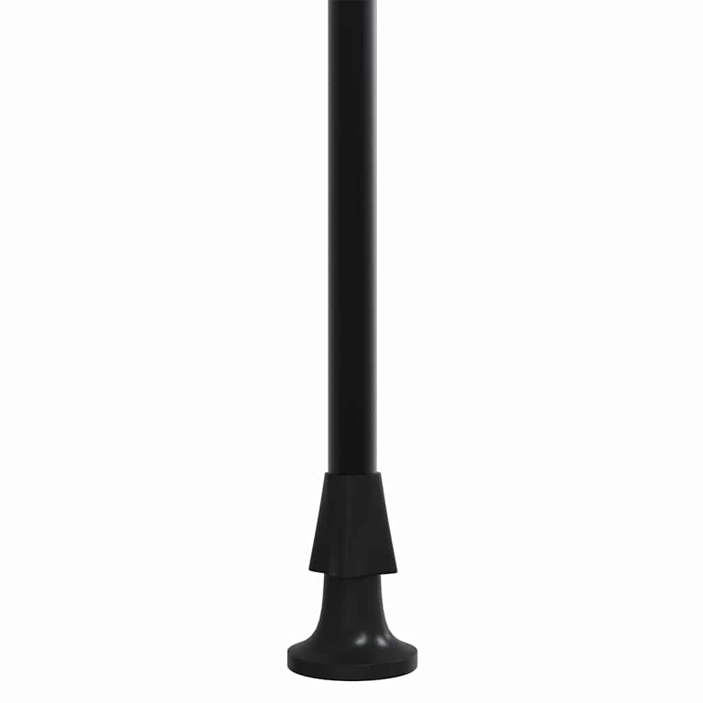 Toldo retrátil 100x150 cm tecido e aço antracite