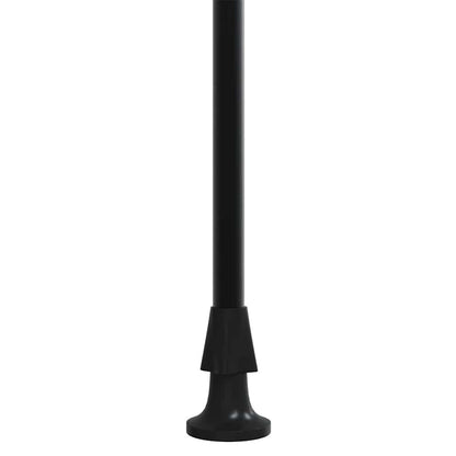 Toldo retrátil 400x150 cm tecido e aço antracite