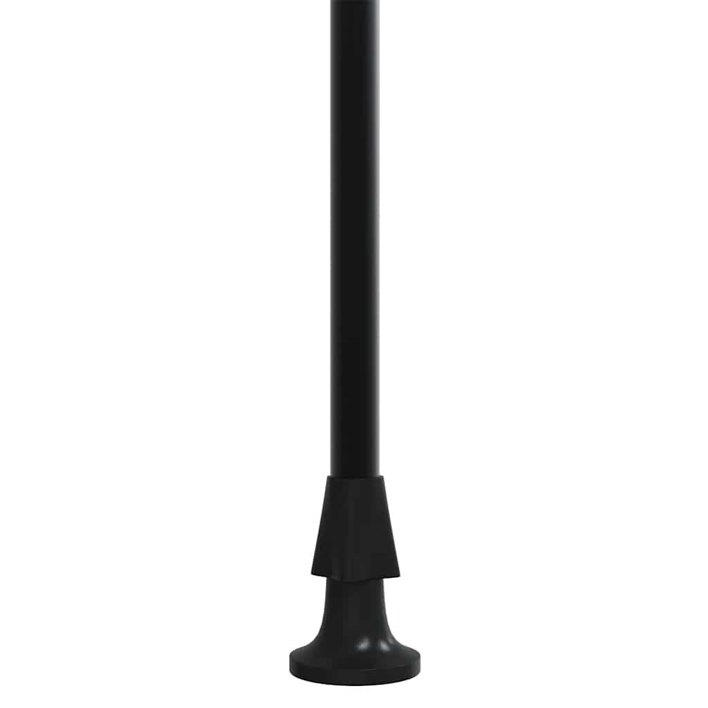 Toldo retrátil 100x150 cm tecido e aço cor creme