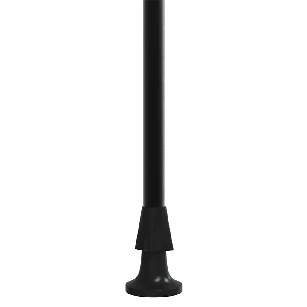 Toldo retrátil 400x150 cm tecido e aço cor creme