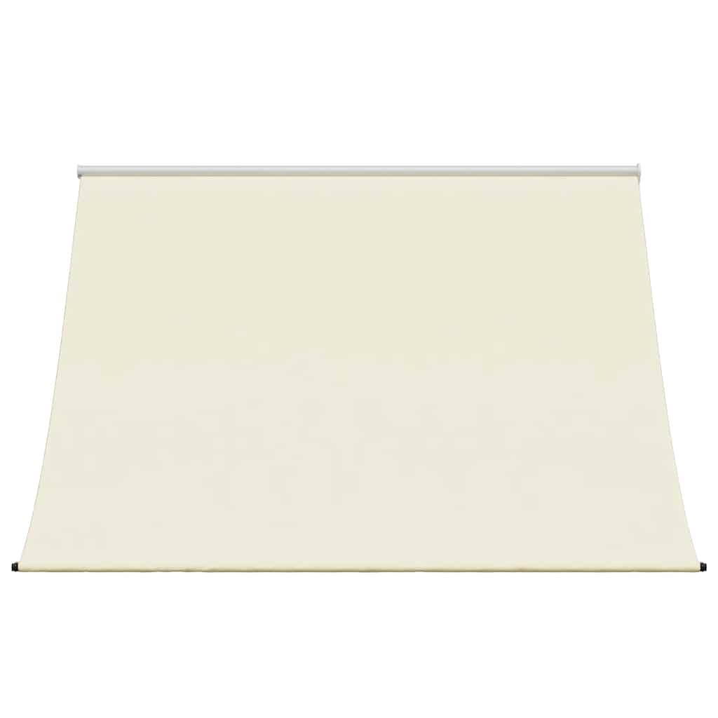 Toldo retrátil 250x150 cm tecido e aço cor creme