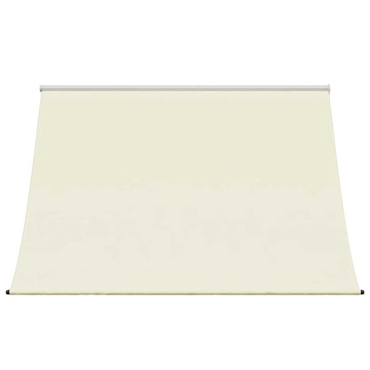 Toldo retrátil 250x150 cm tecido e aço cor creme