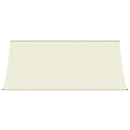 Toldo retrátil 300x150 cm tecido e aço cor creme