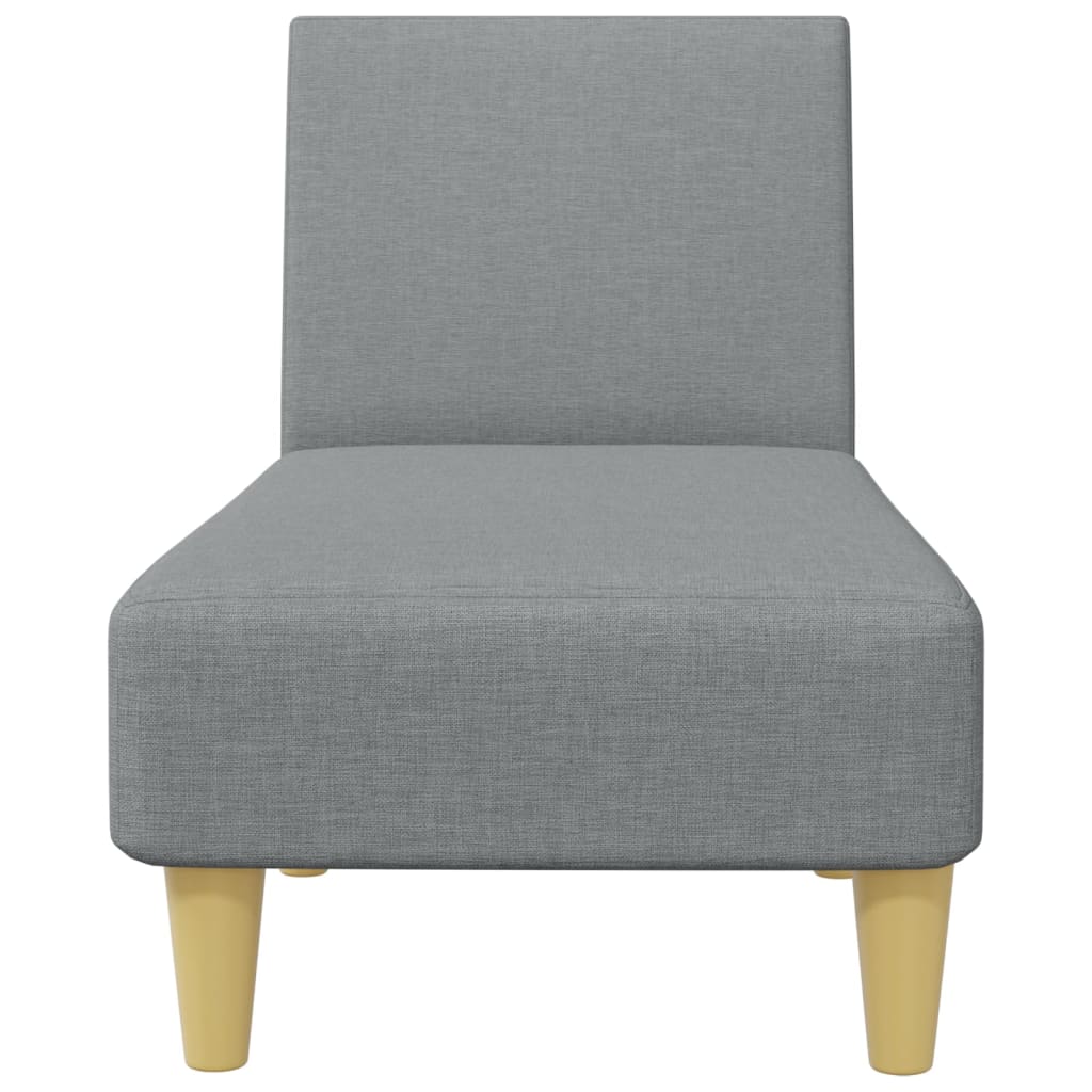 2 pcs conjunto de sofás tecido cinzento-claro