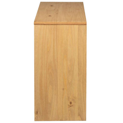 Mesa consola SAUDA 89,5x36,5x73 cm pinho maciço cor carvalho