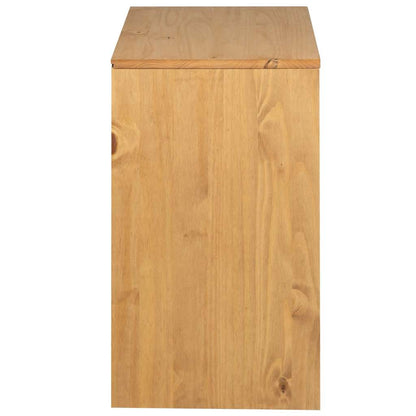 Aparador SAUDA 80x43x75,5 cm madeira pinho maciça cor carvalho