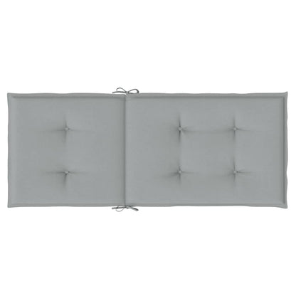 Almofadões para cadeiras altas 4 pcs mesclado tecido