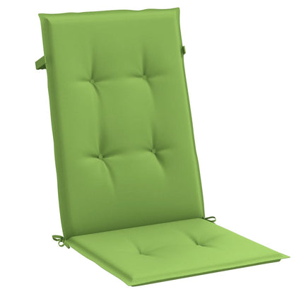 Almofadões cadeiras altas 4pcs mesclado tecido verde