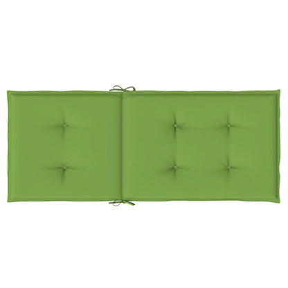 Almofadões cadeiras altas 4pcs mesclado tecido verde