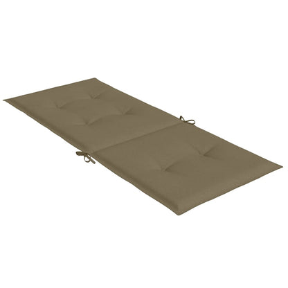 Almofadões p/ cadeiras altas 4 pcs mesclado tecido cinza-acas.