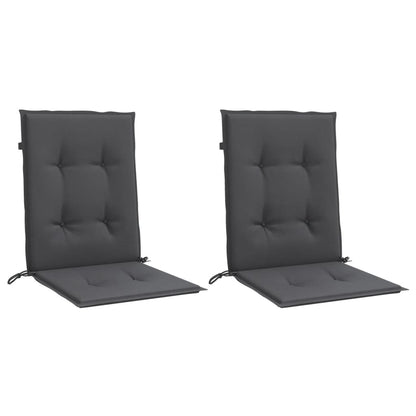 Almofadões lombares p/ cadeiras 2pcs 100x50x4cm mesclado tecido