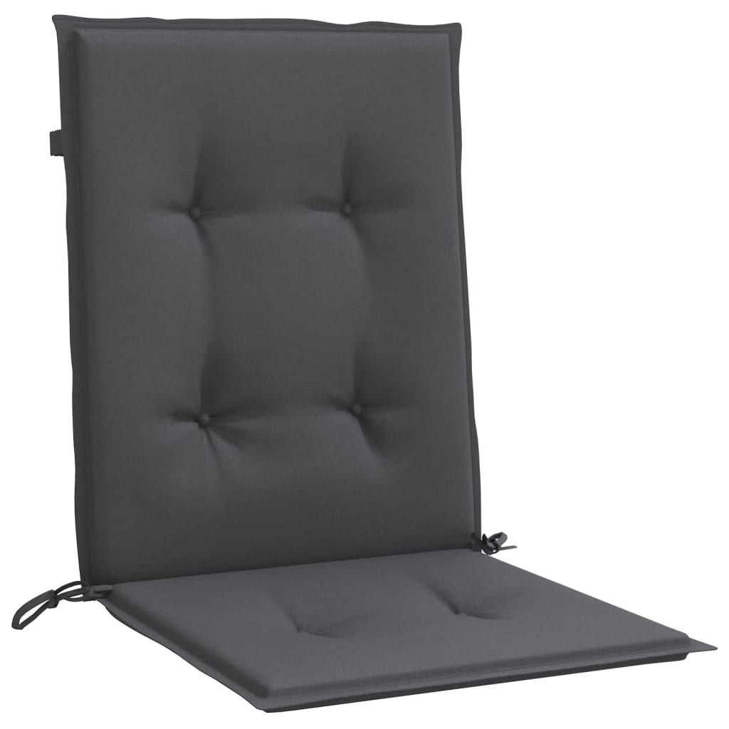 Almofadões lombares p/ cadeiras 2pcs 100x50x4cm mesclado tecido