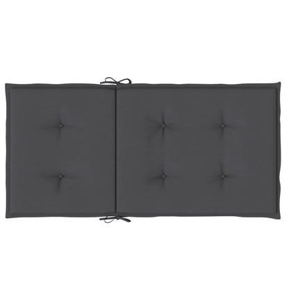 Almofadões lombares p/ cadeiras 2pcs 100x50x4cm mesclado tecido