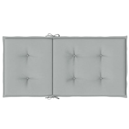 Almofadões lombares cadeiras 4pcs 100x50x4 cm mesclado tecido