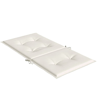 Almofadões lombares p/ cadeiras 4pcs 100x50x4cm mesclado tecido