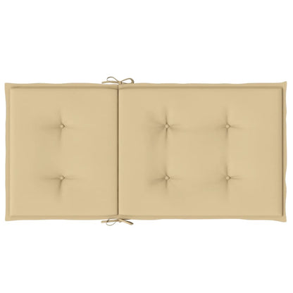 Almofadões lombares p/ cadeiras 6pcs 100x50x4cm mesclado tecido