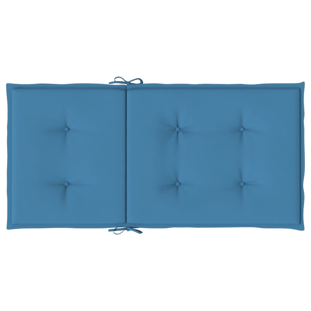 Almofadões lombares p/ cadeiras 2pcs 100x50x4cm mesclado tecido