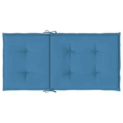Almofadões lombares p/ cadeiras 2pcs 100x50x4cm mesclado tecido
