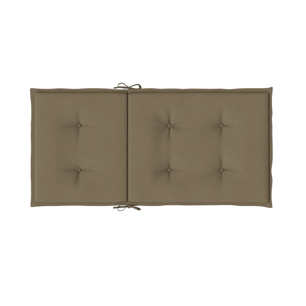 Almofadões lombares p/cadeiras 4pcs 100x50x4 cm mesclado tecido