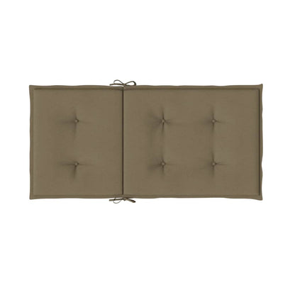 Almofadões lombares p/cadeiras 4pcs 100x50x4 cm mesclado tecido