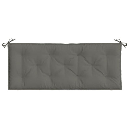 Almofadão banco jardim 120x50x7cm mesclado cinza-escuro