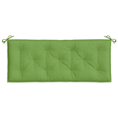 Almofadão p/ banco de jardim 120x50x7 cm mesclado tecido verde