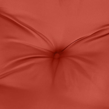 Almofadão banco de jardim 120x50x7 cm mesclado tecido vermelho
