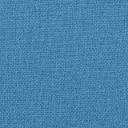 Almofadão p/ banco jardim 180x50x7 cm mesclado tecido azul