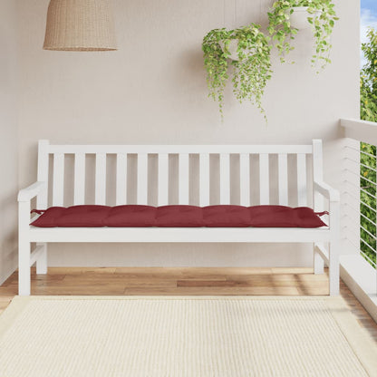 Almofadão p/ banco de jardim 180x50x7 cm mesclado tecido