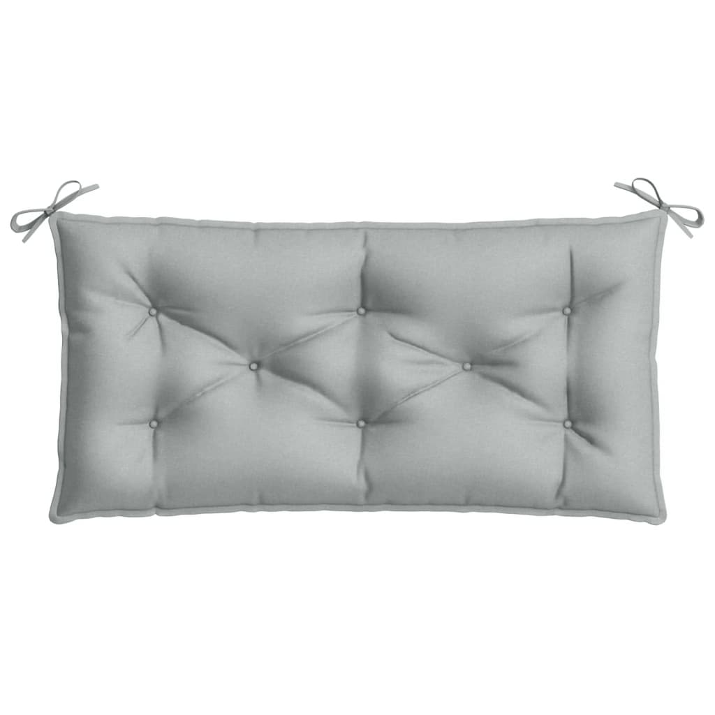 Almofadões banco jardim 2pcs 100x50x7cm mesclado tecido