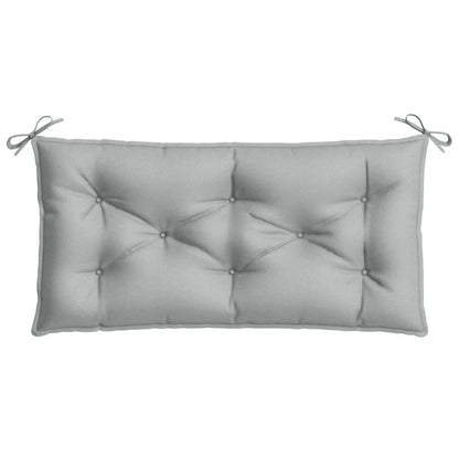 Almofadões banco jardim 2pcs 100x50x7cm mesclado tecido