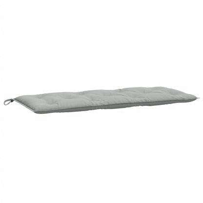Almofadões banco jardim 2pcs 120x50x7cm mesclado cinza-claro