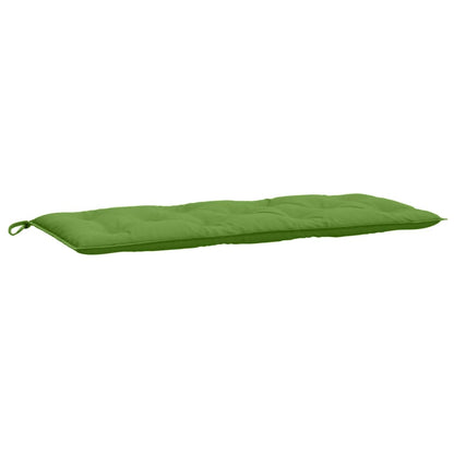 Almofadões banco jardim 2pcs 120x50x7 cm mesclado tecido verde