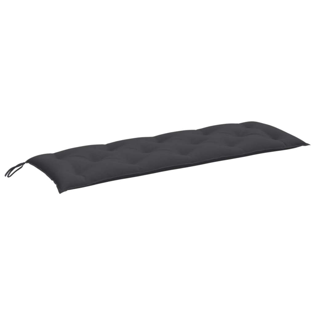 Almofadões banco jardim 2pcs 150x50x7cm mesclado tecido