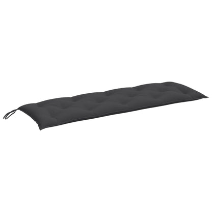 Almofadões banco jardim 2pcs 150x50x7cm mesclado tecido