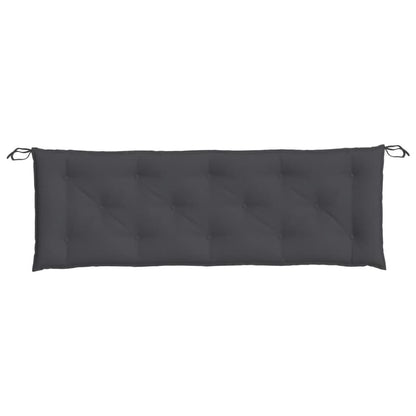 Almofadões banco jardim 2pcs 150x50x7cm mesclado tecido