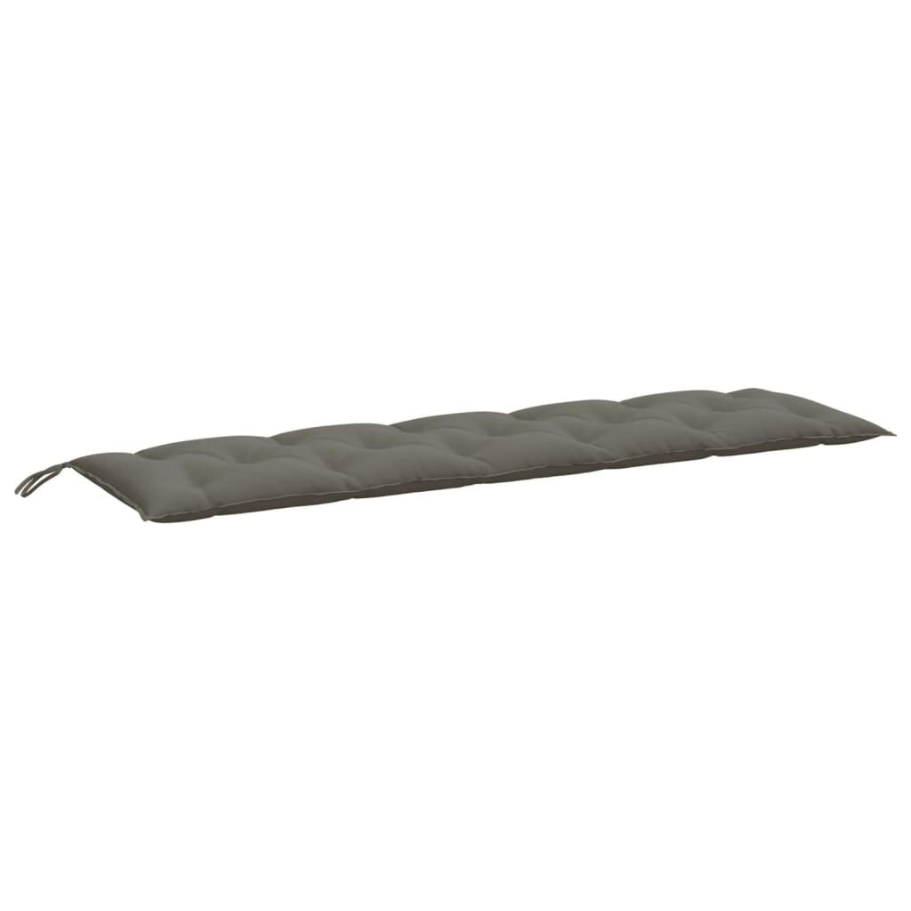 Almofadões banco jardim 2pcs 180x50x7cm mesclado tecido