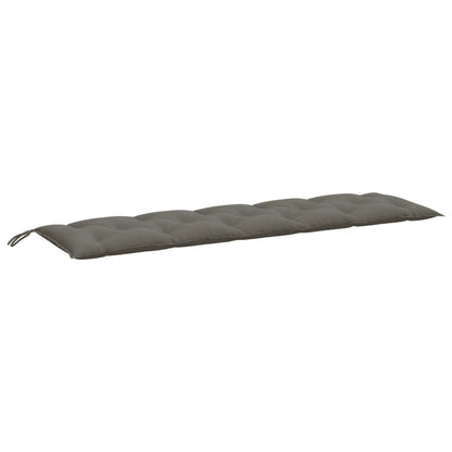 Almofadões banco jardim 2pcs 180x50x7cm mesclado tecido