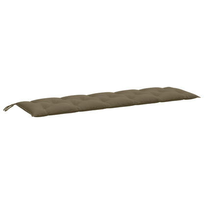 Almofadões banco jardim 2pcs 180x50x7 cm mesclado tecido