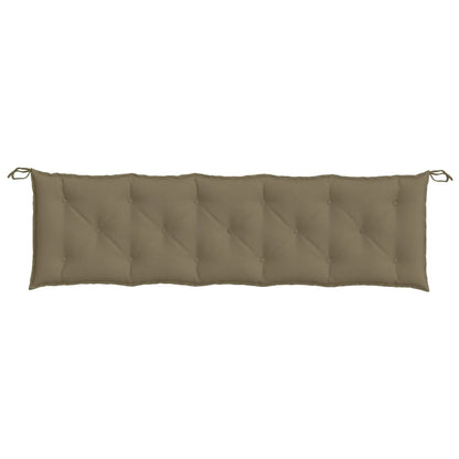 Almofadões banco jardim 2pcs 180x50x7 cm mesclado tecido