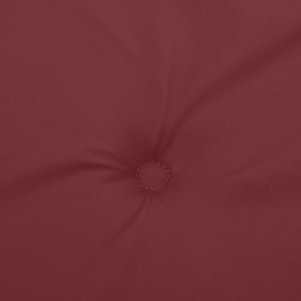 Almofadões banco jardim 2pcs 200x50x7cm mesclado tecido