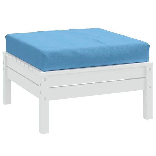 Almofadão p/ paletes 60x60x9,5 cm mesclado tecido azul