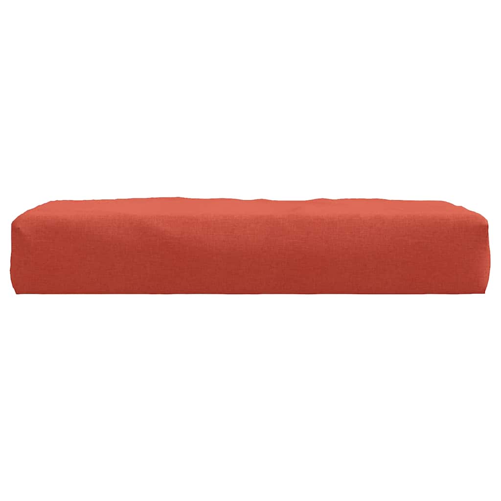 Almofadão p/ paletes 60x60x9,5 cm mesclado tecido vermelho