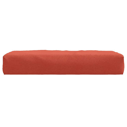 Almofadão p/ paletes 60x60x9,5 cm mesclado tecido vermelho