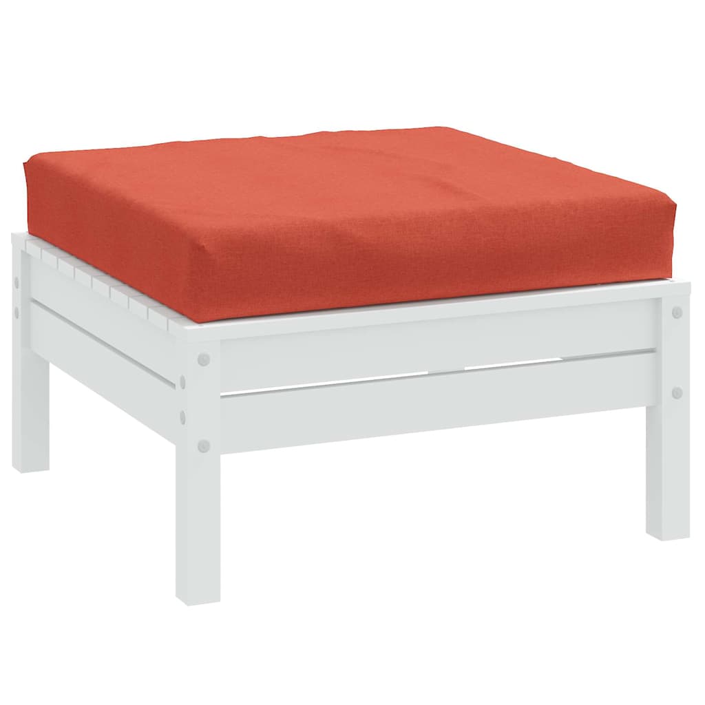 Almofadão p/ paletes 60x60x9,5 cm mesclado tecido vermelho