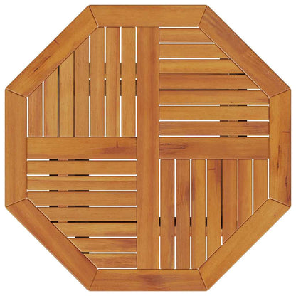 Mesa de jardim dobrável Ø70x75 cm madeira de acácia maciça