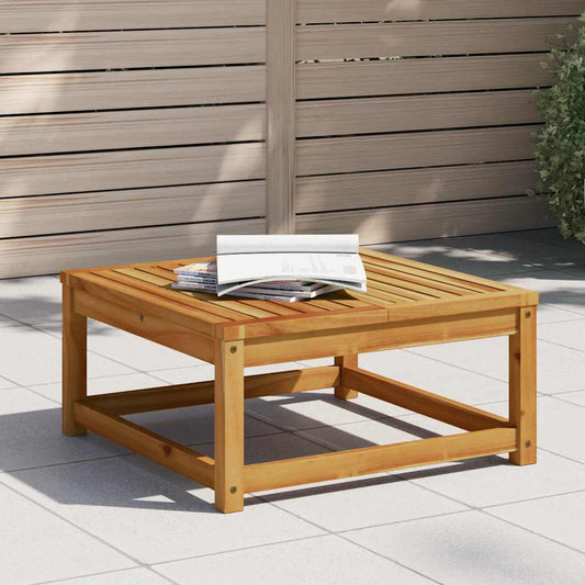 Mesa de jardim 63x63x30 cm madeira de acácia maciça