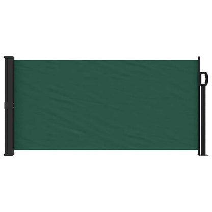 Toldo lateral retrátil 100x300 cm verde-escuro