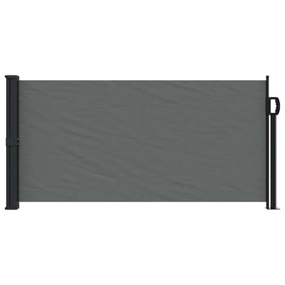 Toldo lateral retrátil antracite 100x300 cm