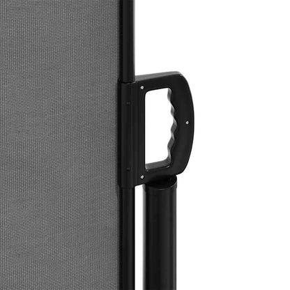 Toldo lateral retrátil antracite 100x300 cm